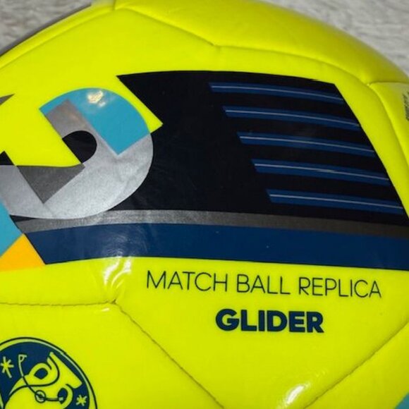 Adidas Performance UEFA Euro 2016 France Glider Soccer Ball Solar Yellow Size 5 - Picture 3 of 6